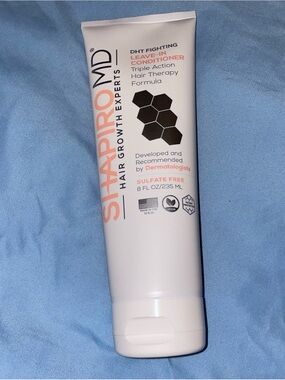 SHAPIRO MD Hair Loss Formula Vegan Leave-In CONDITIONER DHT Blockers 8 Fl Oz